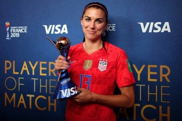 Piala Dunia Wanita FIFA 2019: Alex Morgan, Striker AS Magnet Sponsor