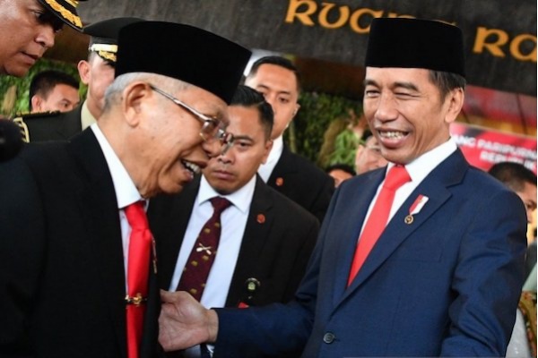 Pelantikan Jokowi-Ma'ruf Sederhana