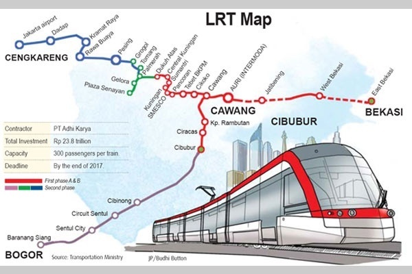 Tanpa Subsidi Tarif LRT Bisa Capai Puluhan Ribu Rupiah
