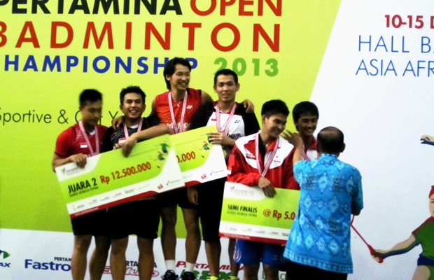 Pertamina Open Badminton Championship Resmi Ditutup, Pemain Pelatnas Cipayung Dominasi Sektor Dewasa