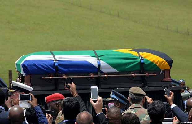 Upacara Pemakaman Nelson Mandela di Qunu
