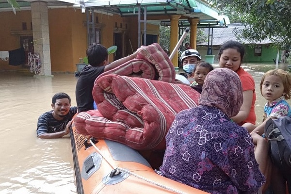 Banjir di Jakarta, Bekasi, Tangerang, dan Depok