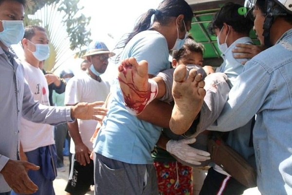 Bentrok Polisi Myanmar dan Massa Anti Kudeta, 26 Tewas