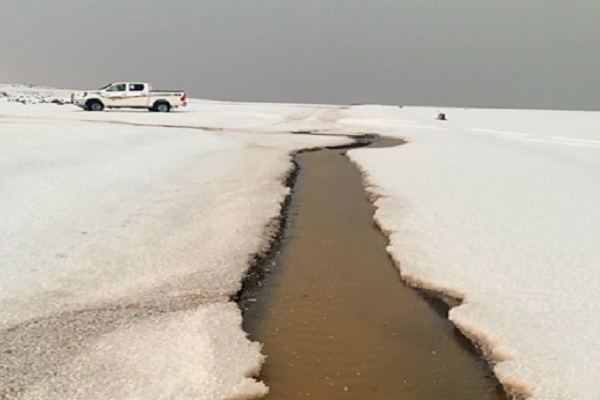 Arab Saudi: Banjir Akibat Hujan Deras, dan Salju di Provinsi Ha’il