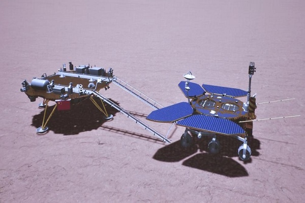 Penjelajah "Zhurong" China Mendarat di Mars