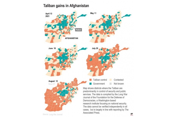 Taliban Mendekati Kabul, Ibu Kota Afghanistan