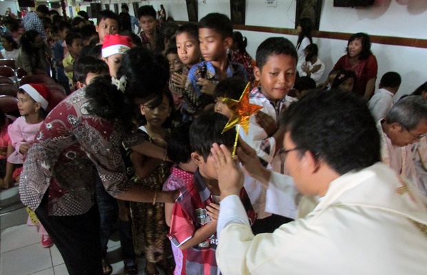 Yesus Sahabat Saya, Anak-anak Sekolah Minggu Rayakan Natal di Bekasi Utara