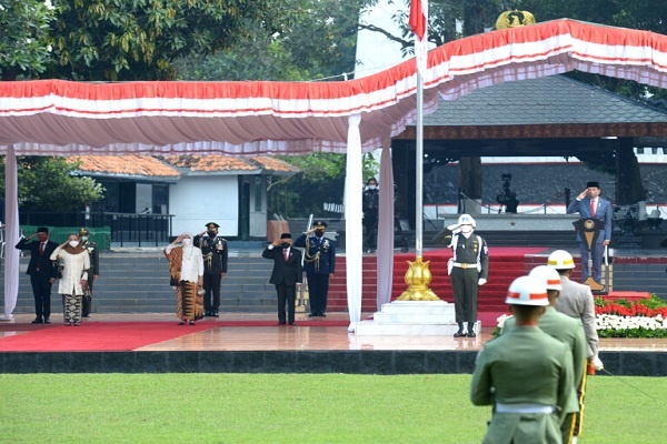 Jokowi Pimpin Upacara Hari Kesaktian Pancasila