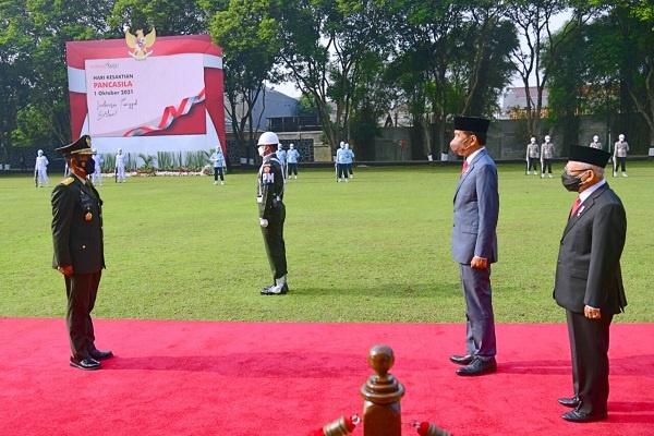 Jokowi Pimpin Upacara Hari Kesaktian Pancasila