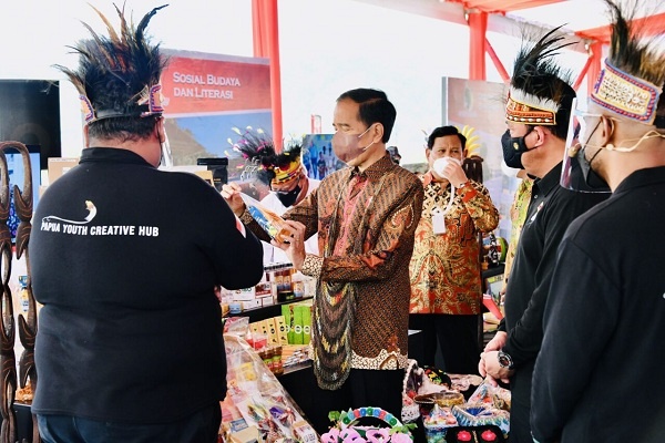  Pembukaan PON XX dan Kunjungan Jokowi ke Papua