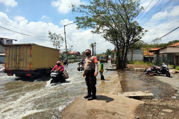 Banjir Rob di Jakarta Utara