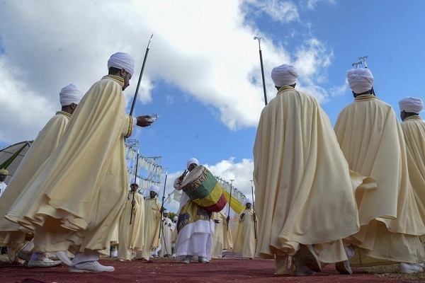 Umat Kristen Gereja Ortodoks Ethiopia Rayakan Epiphany
